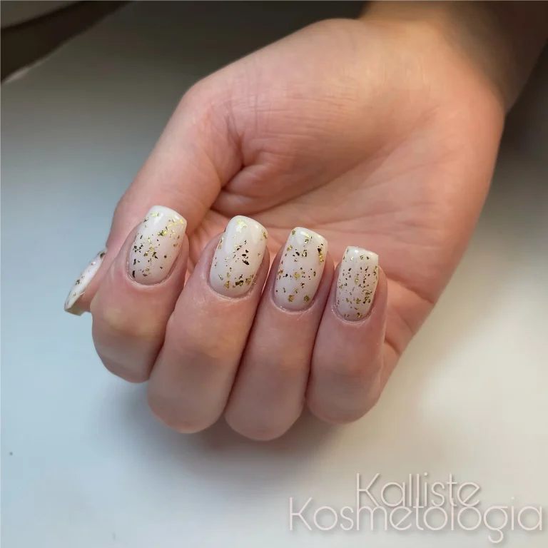 manicure wykonany w salonie Kalliste w Sędziszowie Małopolskim